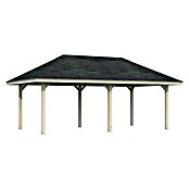 Palmako Pérgola Bianca M (L x An: 672 x 384 cm, Madera, Natural) | BAUHAUS