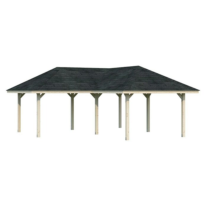 Palmako Pérgola Bianca L (L x An: 672 x 672 cm, Madera, Natural) | BAUHAUS