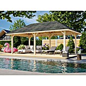 Palmako Pérgola Bianca M (L x An: 672 x 384 cm, Madera, Natural) | BAUHAUS