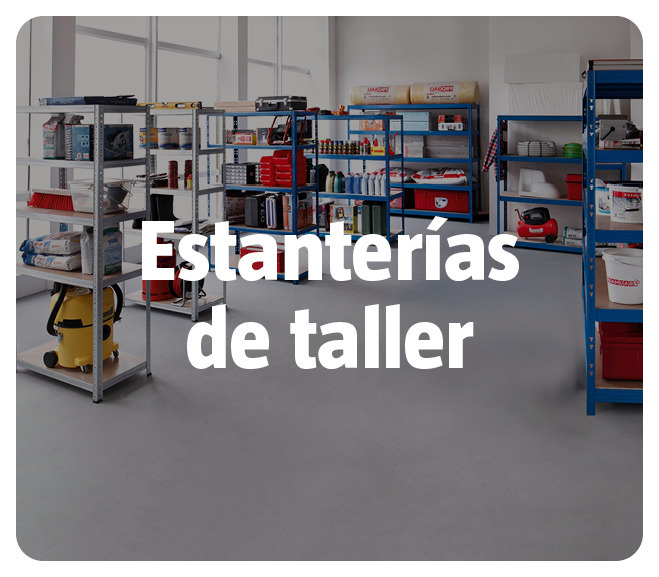 Estanterías para el taller