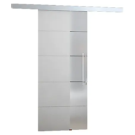 Futurbath  Puerta corredera de vidrio Nepal Serigrafiada
