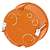 Hohlwanddose Normal (47 x 68 mm, 1-fach, Orange, 1 Stk.)