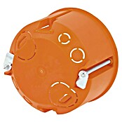 Hohlwanddose Normal (47 x 68 mm, 1-fach, Orange, 1 Stk.)