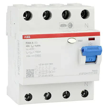 ABB System pro M compact FI-Schalter F204 A-40/0.03