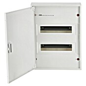ABB - Striebel & John Aufputz-Verteiler AK624N3 + Tür AZT620 (Anzahl Reihen: 2 Stk., 33,9 x 45,3 cm, Weiß, RAL 9016) | BAUHAUS