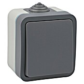 Voltomat Blueline Feuchtraum-Wechselschalter (Grau, Aufputz, IP54)