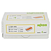 Wago Hebelklemme Compact (Anzahl Leiter: 5, Querschnitt: 0,14 - 4 mm², 25 Stk.)