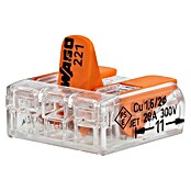 Wago Hebelklemme Compact (Anzahl Leiter: 3, Querschnitt: 0,14 - 4 mm², 50 Stk.)