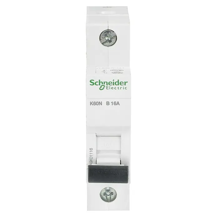 Schneider Electric A9K01325 - Interruttore Automatico K60N 3P 25A Curva B 6kA, Colore Bianco