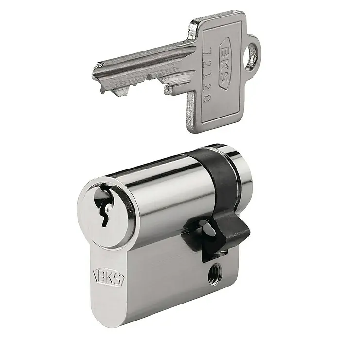 Bks Profilzylinder PZ 88 27/10 MM - Baulänge innen: 10 mm, Baulänge außen: 27 mm, Anzahl Schlüssel: 3 Stk. - BKS Schließzylinder mit Schlüssel. Ein hochwertiges Sicherheitsschloss mit passendem Schlüssel für erhöhten Schutz.