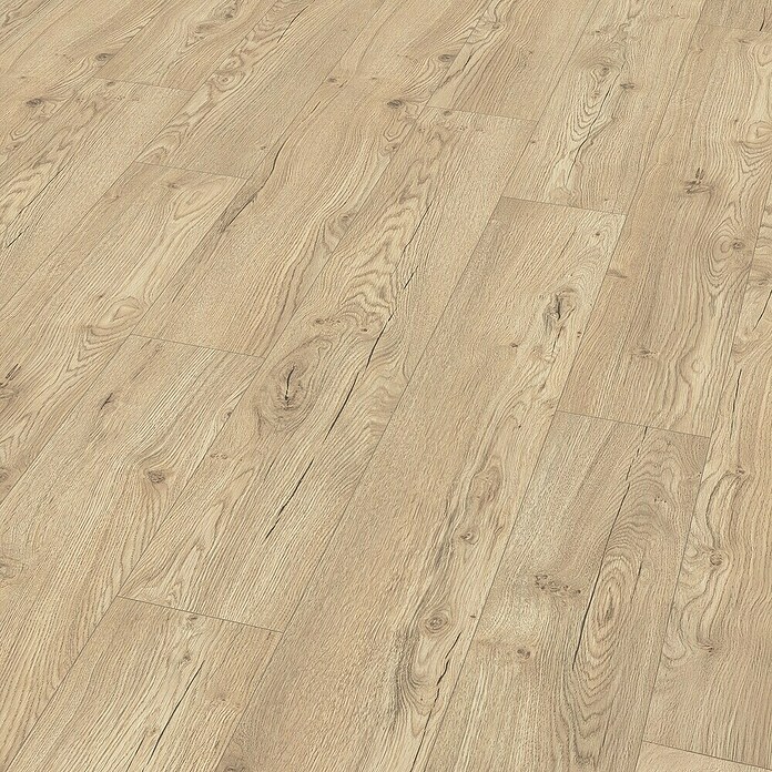 Egger Laminat NatureSense Aqua Olchon Eiche sandbeige (Olchon Eiche sandbeige, Landhausdiele, 1 292 x 193 x 8 mm) | BAUHAUS