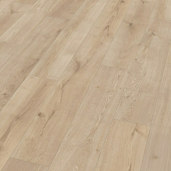 Egger Laminat NatureSense Aqua Lausanne Eiche hell (Lausanne Eiche hell, Landhausdiele, 1 292 x 193 x 10 mm) | BAUHAUS