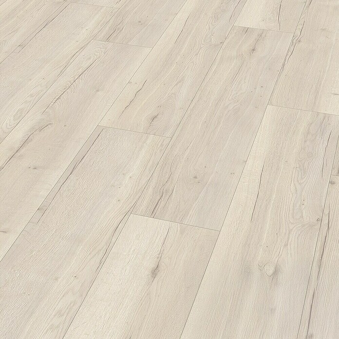 Egger Laminat Aquadura+ Halifax Eiche creme (Halifax Eiche creme, Landhausdiele, 1 292 x 246 x 7,5 mm) | BAUHAUS