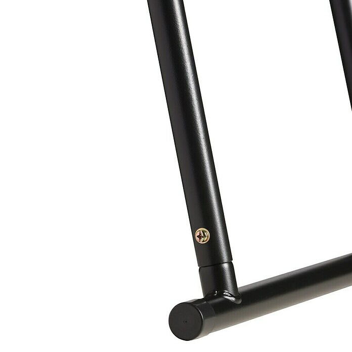 Salta Trampolin-Leiter M (Länge: 82 cm, Stahl, Schwarz) | BAUHAUS