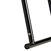 Salta Trampolin-Leiter M (Länge: 82 cm, Stahl, Schwarz) | BAUHAUS