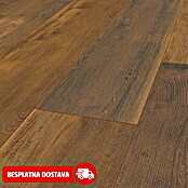 LOGOCLIC Vinto Laminat Hrast Wide Porto  (Smeđa, Rustikalni pod, 1.288 x 330 x 8 mm) | BAUHAUS