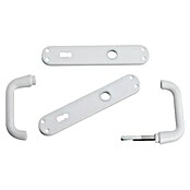 Set kvaka za vrata Everest  (Aluminij, Zaobljen) | BAUHAUS