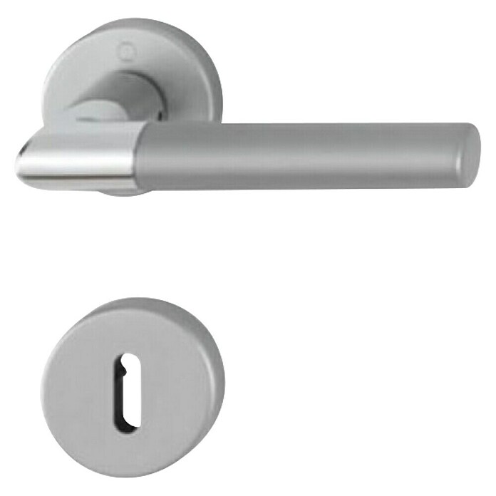 Hoppe Set kvaka za sobna vrata  (Aluminij, Oblik slova L, Debljina vrata: 37 mm - 42 mm) | BAUHAUS