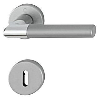 Hoppe Garnitura za sobna vrata (Aluminij, L oblika, Debelina vrat: 37 mm - 42 mm)