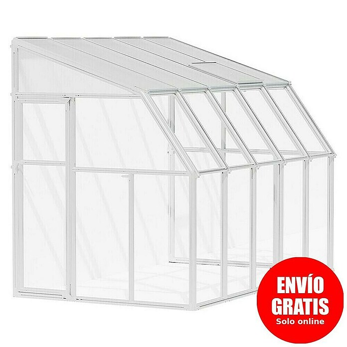 Palram – Canopia Terraza Solarium Sun Room (Medidas ext. (An x Pr): 324 x 200 cm, Plástico, Blanco) | BAUHAUS