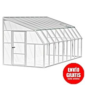 Palram – Canopia Terraza Solarium Sun Room (Medidas ext. (An x Pr): 570 x 257 cm, Plástico, Blanco) | BAUHAUS