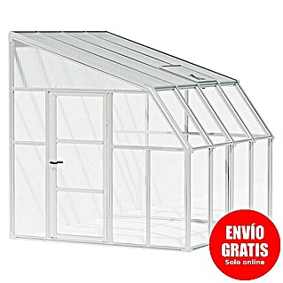 Palram – Canopia Terraza Solarium Sun Room (Medidas ext. (An x Pr): 260 x 257 cm, Plástico, Blanco)