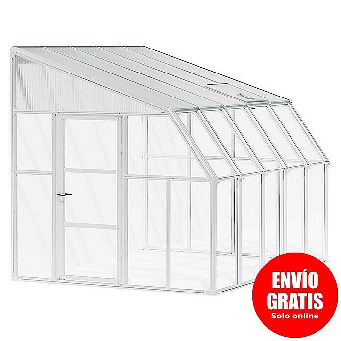 Palram – Canopia Terraza Solarium Sun Room (Medidas ext. (An x Pr): 322 x 257 cm, Plástico, Blanco) | BAUHAUS
