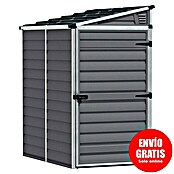 Palram – Canopia Caseta de jardín Skylight (Medidas ext. (An x Pr): 117 x 177 cm, Plástico, Antracita) | BAUHAUS