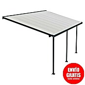 Solid Elements Marquesina adosada (Profundidad: 3 m, An x Al: 5,46 x 2,1 m, Gris antracita)