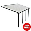 Solid Elements Marquesina adosada (Profundidad: 3 m, An x Al: 6,1 x 2,1 m, Gris antracita)