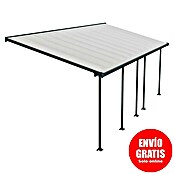 Solid Elements Marquesina adosada (Profundidad: 3 m, An x Al: 7,3 x 2,1 m, Gris antracita)