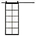 Solid Elements Schuifdeur Staal & Blank glas 