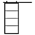 Solid Elements Schuifdeur Staal & Blank glas 