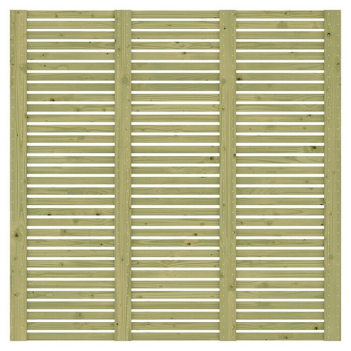 Schutting Grenen enkel Andalusië (b x h: 180 x 180 cm, Hout) | BAUHAUS