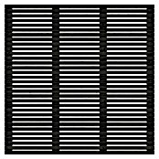 Schutting Grenen enkel Andalusië (b x h: 180 x 180 cm, Hout, Zwart) | BAUHAUS