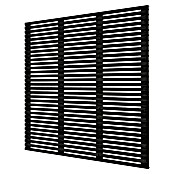 Schutting Grenen enkel Andalusië (b x h: 180 x 180 cm, Hout, Zwart) | BAUHAUS