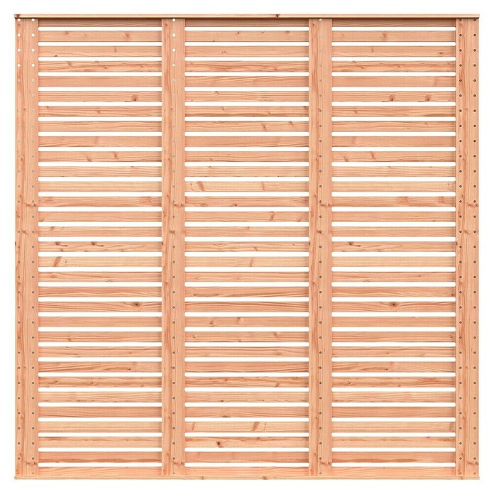 Schutting Douglas enkel Andalusië (b x h: 180 x 180 cm, Hout) | BAUHAUS