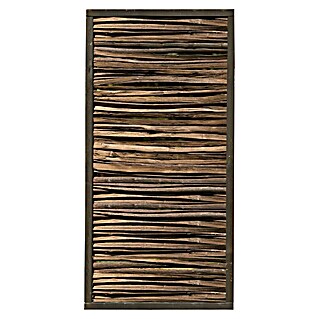 Tuinscherm Cornwall Grenen (90 x 180 cm, Bruin)