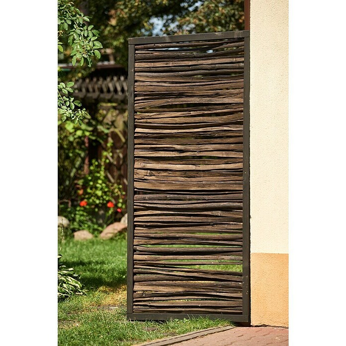 Tuinscherm Cornwall Grenen (90 x 180 cm, Bruin) | BAUHAUS