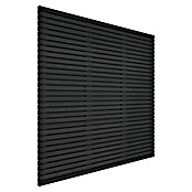 Schutting Grenen Andalusië (b x h: 180 x 180 cm, Hout, Zwart) | BAUHAUS