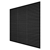 Schutting Grenen Andalusië (b x h: 180 x 180 cm, Hout, Zwart) | BAUHAUS