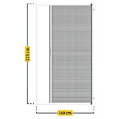 Schellenberg Zaščita proti mrčesu za drsna vrata  (Š x V: 160 x 225 cm) | 1195 - Fliegengitter | AAEF - Fliegenschutz | AAE - Beschläge | AA - Eisenwaren | A - Eisenwaren | BAUHAUS