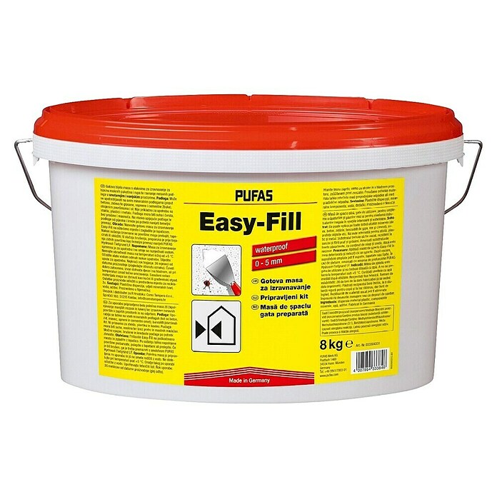 Pufas Površinsko polnilo za glajenje EASY-FILL  (8 kg) | 5920 - Spachtelmassen innen | HADI - Renovierungprodukte | HAD - Farben | HA - Farben | H - Innendeko/Farben | BAUHAUS