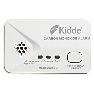 Kidde Alarm za ogljikov monoksid 2030 DCR (Do x Š x V: 38 x 96 x 61 mm, 85 dB)