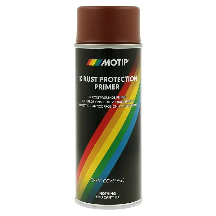 Motip Korrosionsschutz - Grau, Matt, 400 ml - Dose Rostschutzgrundierung von Motip.