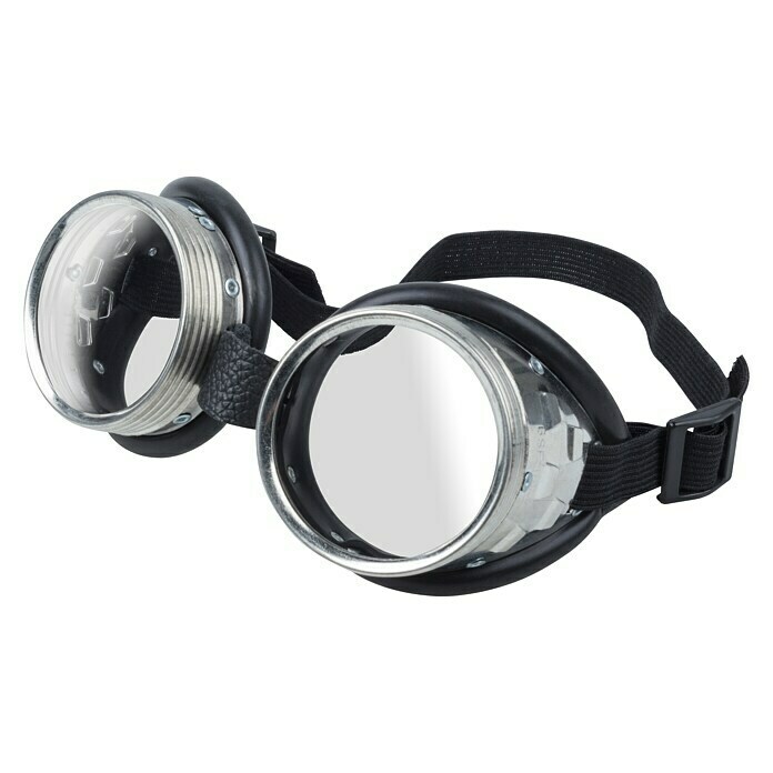 Wolfcraft Veiligheidsbril (Zwart, Elastiek)