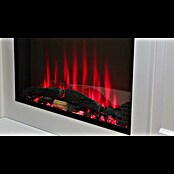 Focalpoint Chimenea eléctrica Kendal (2.000 W, Blanco, 38 x 125 x 99 cm) | BAUHAUS