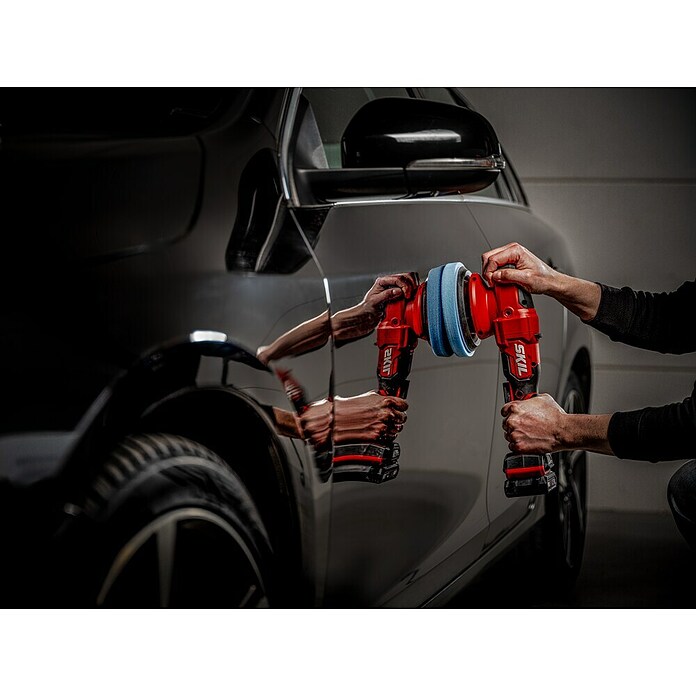 Skil PWRCore 20V Accupolijst- en schuurmachine + Gratis Accu Compressor (Borstelloze motor, Excl. accu) | BAUHAUS