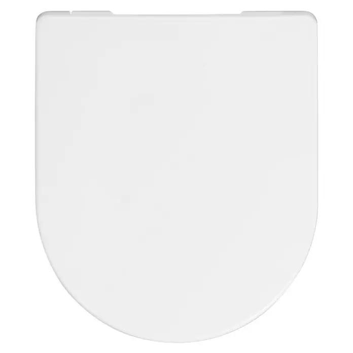 Cedo WC-Sitz Bacan - Kunststoff, Weiß, Mit Absenkautomatik - Weißer Toilettensitz in U-Form, ideal für jedes Badezimmer. Passt perfekt und bietet Komfort.
