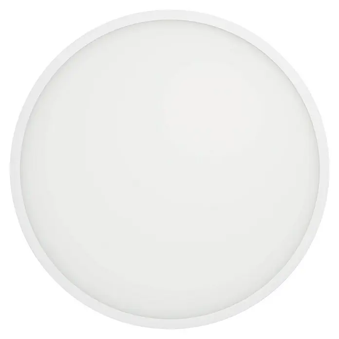 Eglo Connect LED-Deckenleuchte rund Sarsina-Z - 41 W, Ø x H: 60 x 5,2 cm, Weiß, Tageslichtweiß - Schlichte, runde Deckenleuchte in Weiß. Ideal für moderne Innenräume und bietet eine gleichmäßige Ausleuchtung.